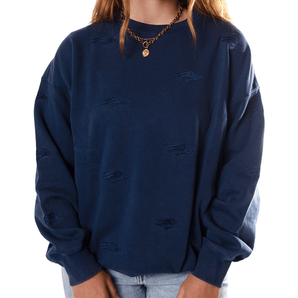 Oklahoma Ritter Repeat Lantern Sleeve Crew main image 1